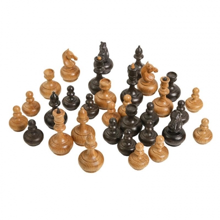 Шахматные фигуры Сенеж &quot;Woodgame&quot;, дуб, фото 1