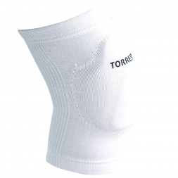 Наколенники спортивные &quot;TORRES Comfort &quot;, нейлон, ЭВА 20 мм, размер XS, белый, фото 1