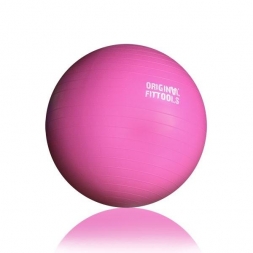 Гимнастический мяч 55 см розовый, фото 1