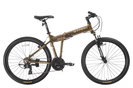 Велосипед Stark&#039;17 Cobra 26.2 V коричнево-желтый 19,5&quot;, фото 1