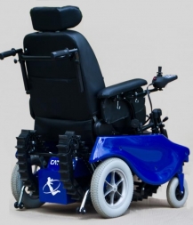 Инвалидная кресло-коляска для перемещения по горизонтальной поверхности, лестницам и бордюрам CATERWIL GTS, фото 2