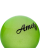 Мяч для художественной гимнастики AGB-102, 15 см, зеленый, с блестками