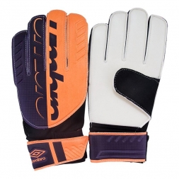 CЦ*Перчатки вратарские тренировочные &quot;Umbro Veloce Glove&quot;, размер 10, фиолетово-оранжевый