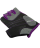 Перчатки для фитнеса SU-113, черные/фиолетовые/серые