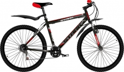 Велосипед Stark'18 Outpost 26.1 V чёрный/красный/тёмно-серый 16&quot;