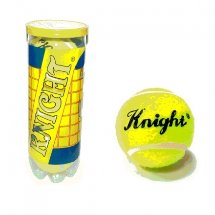 Мячи для большого тенниса KNIGHT 3 шт в вакуумной банке, фото 1