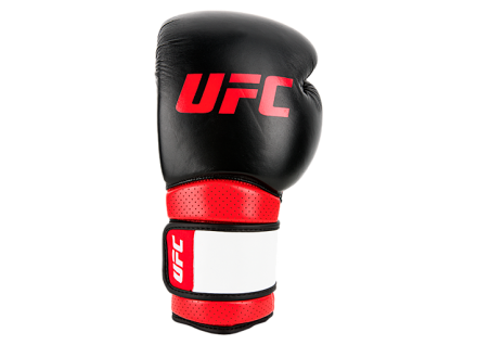 (UFC Перчатки MMA для работы на снарядах чёрные - 14 Oz), фото 1