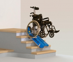 Гусеничный лестничный подъемник для инвалидной коляски Ideal, фото 1