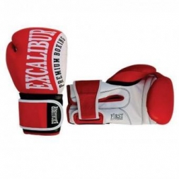 Перчатки боксерские Excalibur 8019-02 Red/White PU