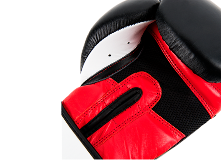 (UFC Перчатки MMA для работы на снарядах чёрные - 16 Oz), фото 4