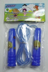 Скакалка 3311 (2,5м, ручки: пластик, шнур: полиуретан)