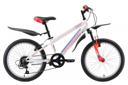 Велосипед Challenger Cosmic 20 белый/красный/синий