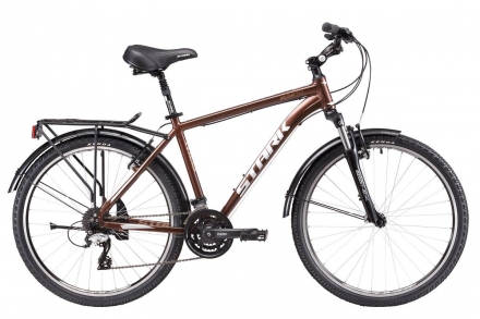 Велосипед Stark&#039;17 Holiday 26.3 V коричнево-серебристый 18&quot;, фото 1