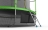 Батут с внутренней сеткой и лестницей, диаметр 10ft (зеленый) + нижняя сеть