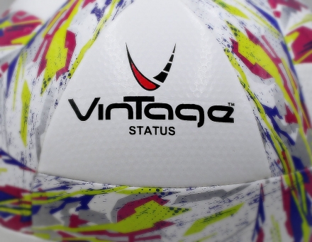 Мяч футбольный VINTAGE Status V420, р.5, фото 4
