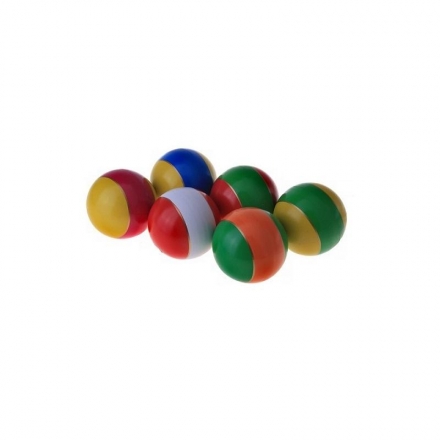 Мячи резиновые (комплект из 5-ти мячей разного размера), фото 1