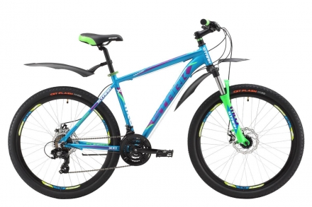 Велосипед Stark&#039;17 Hunter 26.2 D сине-зеленый 20&quot;, фото 1