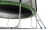 Батут с внешней сеткой и лестницей, диаметр 12ft (зеленый)