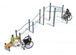 Комплекс для инвалидов колясочников Parakenguru Long