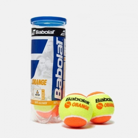 Мяч теннисный BABOLAT Orange, уп.3 шт, фото 1