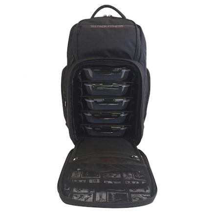 Рюкзак 6 Pack Fitness Expedition Backpack 500, со съемной системой контейнеров (черный), фото 3