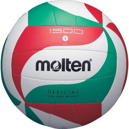 Мяч волейбольный любительский &quot;MOLTEN&quot;, размер 5, красно-зеленый, фото 1