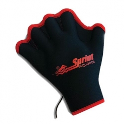 Перчатки для аква-аэробики (без пальцев) SPRINT AQUATICS Fingerless Force Gloves 775, фото 2