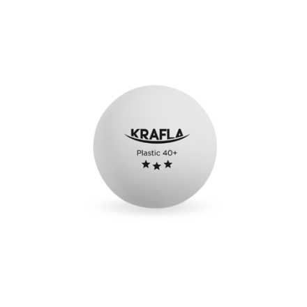 KRAFLA B-WT3000 Набор для настольного тенниса (мяч три звезды 3шт.), фото 1