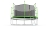 Батут с внутренней сеткой и лестницей, диаметр 12ft (зеленый)