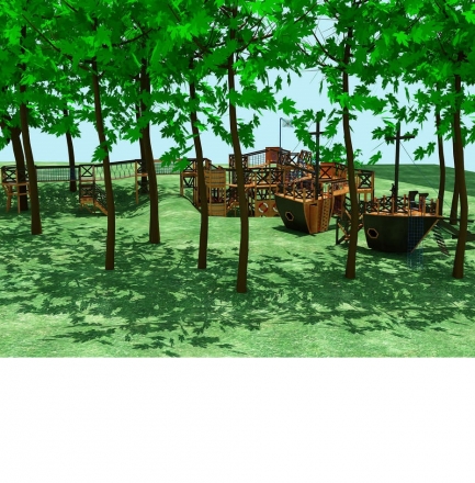 Детская игровая площадка Пиратская бухта, фото 3