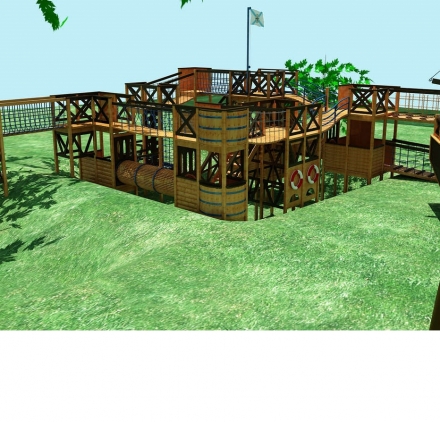 Детская игровая площадка Пиратская бухта, фото 7