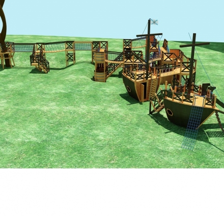 Детская игровая площадка Пиратская бухта, фото 8