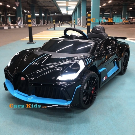 Электромобиль Bugatti Divo 12V — HL338 черный, фото 5