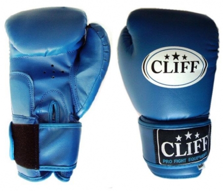 Перчатки бокс CS-365 CLUB PVC  6 oz синие (детские), фото 1