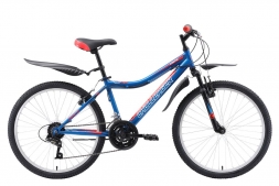 Велосипед Challenger Cosmic 24 синий/красный/чёрный