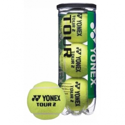 Мяч теннисный Yonex Tour, уп.3 шт, официальный мяч SAP Open ATP World Tour Event, фото 1