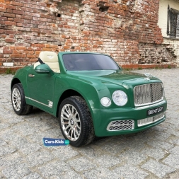 Детский электромобиль Bentley Mulsanne JE1006 зеленый, фото 1