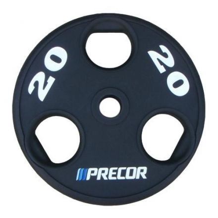 Олимпийский диск в уретане с логотипом Precor FM\UPP, вес 20 кг, фото 1