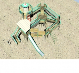 Детская игровая площадка Большой маяк, фото 1