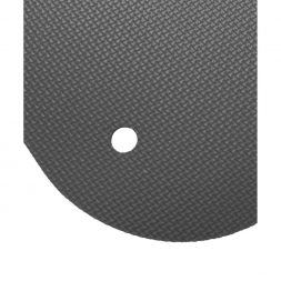 Коврик для йоги и фитнеса Airo Mat каучук 180х60х1 см, серый, фото 2