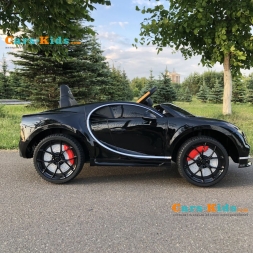 Электромобиль Bugatti Chiron HL318 черный, фото 2