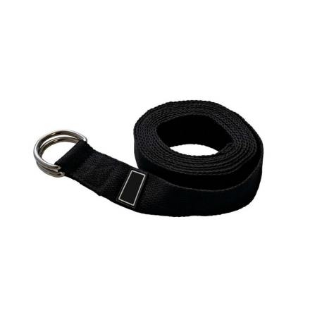 Ремешок для йоги 243 см, черный ZSO-YSTP-BLACK, фото 1