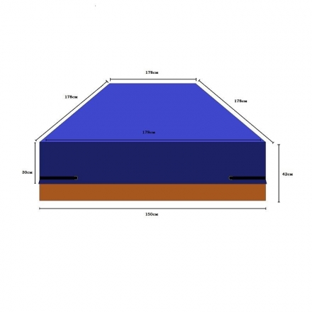 Чехол на песочницу 1,5*1,5 м (OXFORD 420D), фото 1