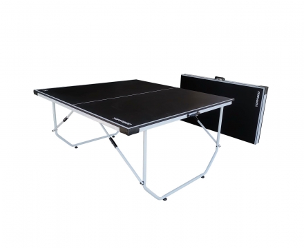 Теннисный стол DFC TORNADO Home Compact для помещения, черный, складной, фото 3