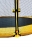 Батут с защитной сеткой &quot;Trampoline 8&quot; диаметр 2,4 м жёлтый