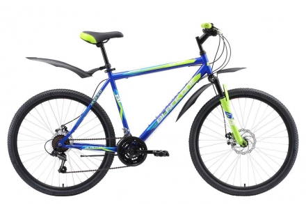 Велосипед Black One Onix 26 D синий/зелёный/голубой 16&quot;, фото 1