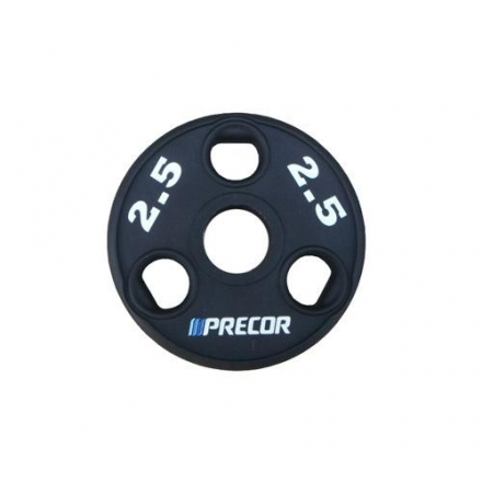 Олимпийский диск в уретане с логотипом Precor FM\UPP, вес: 2,5 кг, фото 1