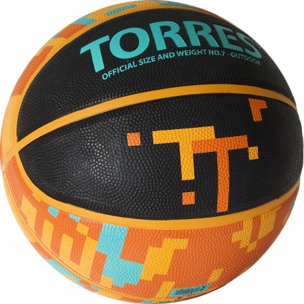Мяч баскетбольный TORRES TT, р.5 B02125, фото 2