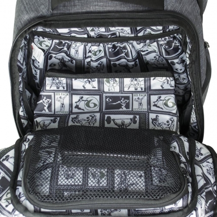 Рюкзак 6 Pack Fitness Expedition Backpack 500 Static [Limited Edition] (статик/черный), фото 7