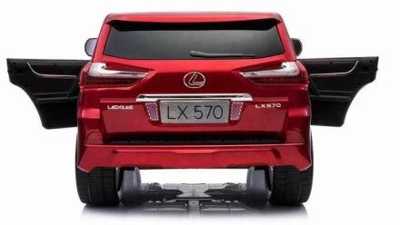Детский электромобиль Lexus LX570 4WD MP3 - DK-LX570-RED-PAINT, фото 10